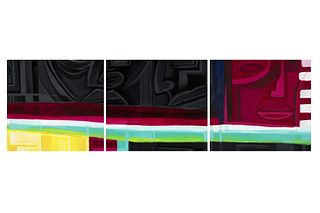 Marla Allison, Facing the Observer (Triptych), 2009