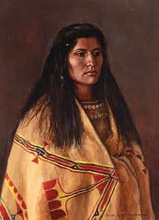 Hubert Wackermann, Untitled (Native Woman), 1982