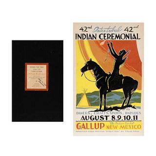 Inter-Tribal Indian Ceremonial Poster + Book