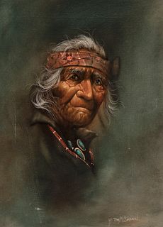 Tony Sandoval, Untitled (Navajo Man)