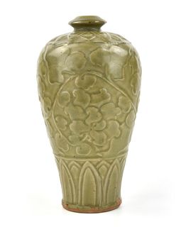 Chinese Yaozhou Type Meiping Vase