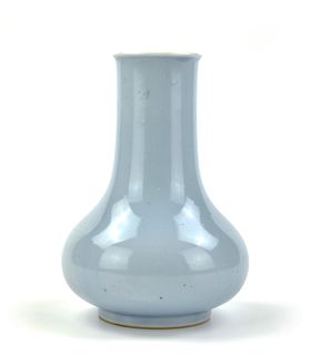 Chinese Clair-de-lune Glazed Vase, Kangxi Mark