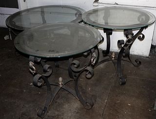 Three Patio Tables