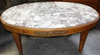 Marble Top Low Table
