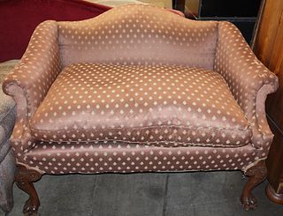 Chippendale Style Love Seat
