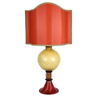 Gabbiani Murano Glass Table Lamp