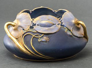 Turn Teplitz Amphora Art Nouveau Pottery Bowl