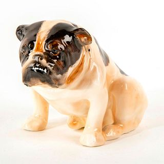 Small Royal Doulton Dog Figurine, Bulldog Seated HN881