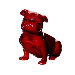 Royal Doulton Flambe Figurine, Bulldog