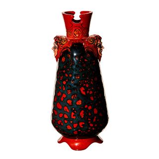 Royal Doulton Flambe Jianyang Vase BA33