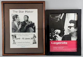 Harry Goodwin, Exhibition posters for, Legends 2004/2005, The Star Maker 2002, two Manchester Lifeti