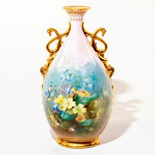 Royal Doulton David Dewsberry Floral Vase