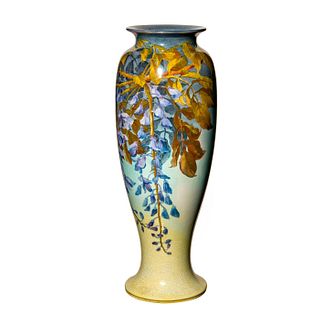 1975 Doulton Lambeth Faience Exhibition Vase