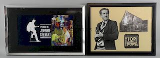 Harry Goodwin, Two personal framed montages relating to Top of The Pops including the final credits