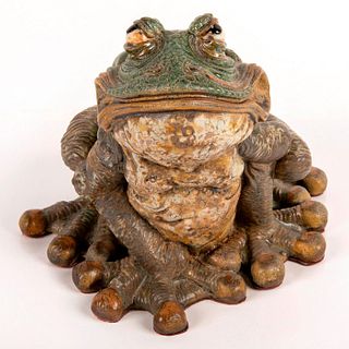 Cobridge Stoneware Andrew Hull Frog Figurine, Terrance