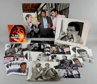 45+ Photographs of Muhammad Ali, by Harry Goodwin, many stamped on reverse, various sizes. Provenanc