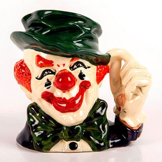 Royal Doulton Prototype Large Charcater Jug, Clown with Hat