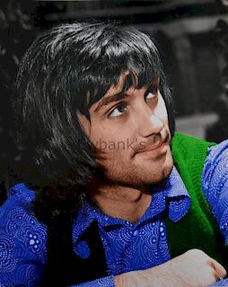 George Best, Northern Ireland Footballer, two large colour photographs of George Best by Harry Goodw