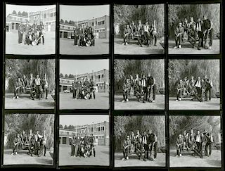 45 Black & white negatives including 24 of The Beverley Kids, The Black Cats & others, by Harry Good