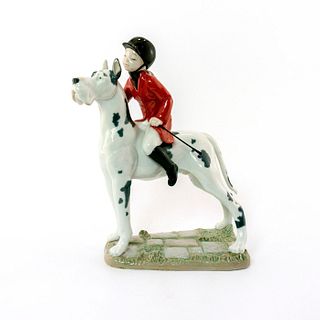 Giddy Up Doggy 1008523 - Lladro Porcelain Figurine