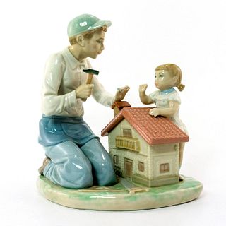 A New Doll House 1005139 - Lladro Porcelain Figurine