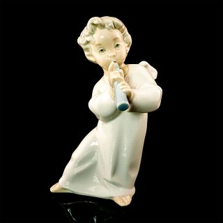 Angel with Flute 4540 - Lladro Porcelain Figurine