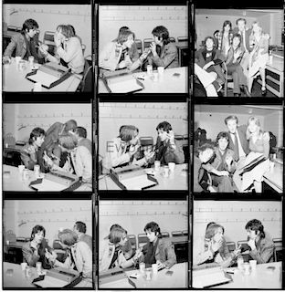 Paul McCartney, Member of The Beatles, 9 black & white negatives by Harry Goodwin, sold with full co
