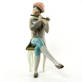 Boy with Flute 1004877 - Lladro Porcelain Figurine
