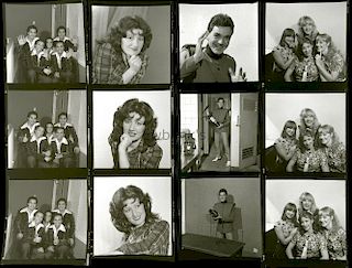 45+ Black & white negatives, including Linda Fletcher, Koffee & Kreme, Terry Scoble Dancers & Bruce
