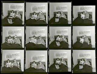 Piccadilly Radio 261, 24 promotional Black & white negatives produced for the opening of the radio s