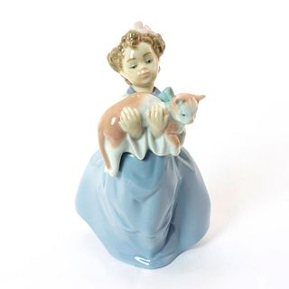 My Chubby Kitty 1006422 - Lladro Porcelain Figurine