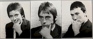 The Jam & Paul Weller, 10 black & white photographs by Harry Goodwin, stamped on reverse, most 25 x