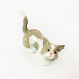 Attentive Cat 1005112 - Lladro Porcelain Figurine