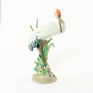 Preening Crane 1001612 - Lladro Porcelain Figurine