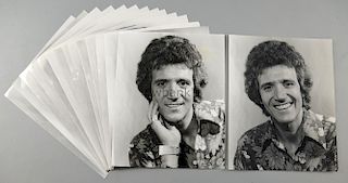 Billy J Kramer, Pop Singer, 16 black & white photographs by Harry Goodwin, stamped on reverse, 25 x