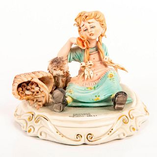 Vintage Capodimonte Porcelain Figurine, Frittata Scultore