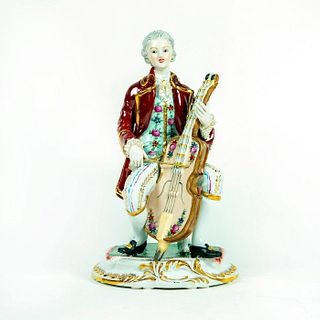 Sevres Porcelain Figurine, Cellist Knight