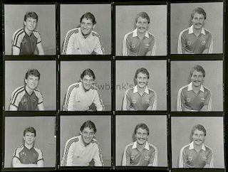 300+ Black & White negatives, mainly football including, Graeme Sharp, Donald McKay, Frank Stapleton