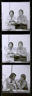 10 Negatives of George Best, some showing him arm wrestling Gordon McQueen, by Harry Goodwin, sold w