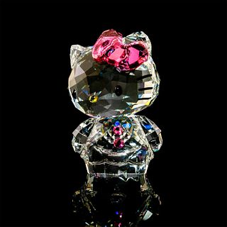 Hello Kitty Pink Bow 1096877 - Swarovski Crystal Figure