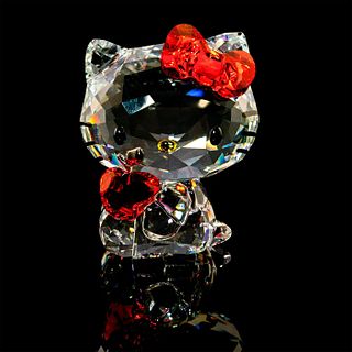Hello Kitty Red Apple 1096878 - Swarovski Crystal Figure