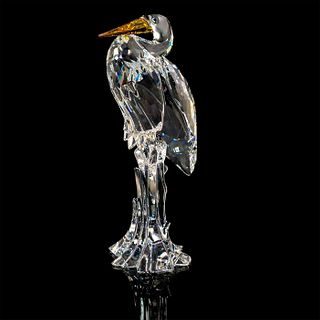 Silver Heron 221627 - Swarovski Crystal Figure