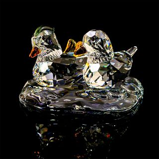 Pair of Swarovski Figurines, Mandarin Ducks 0858736