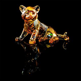 Sitting Tiger Cub 1016678 - Swarovski Crystal Figure