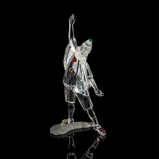 2pc Swarovski Crystal Figurine, Masquerade Pierrot