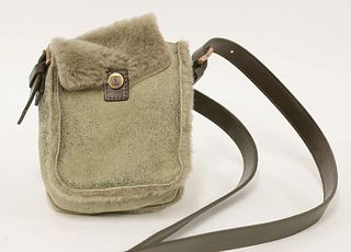 A Tod's black leather micro handbag