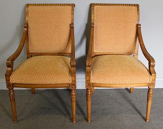 Pair of Vintage Decorative Arm Chairs.