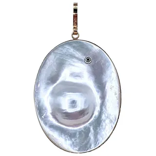 Unique & Beautiful Pearl & Diamond Pendant