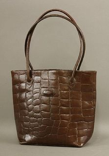 A Mulberry vintage brown Congo leather shopper handbag