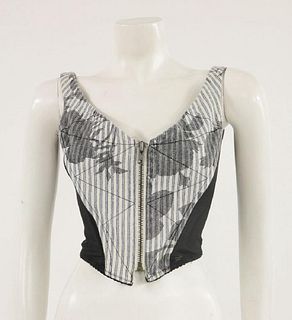 A Vivienne Westwood 'Anglomania' white printed